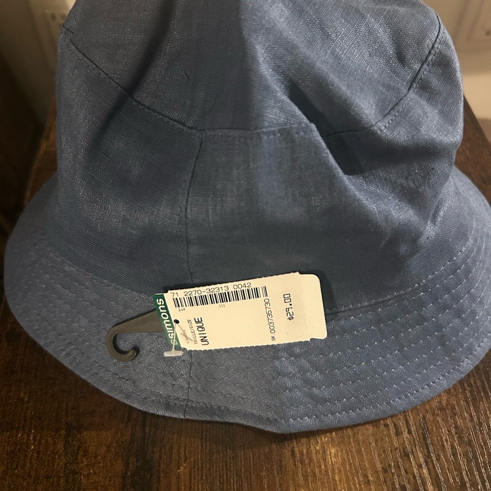 Simons Blue Bucket Hat